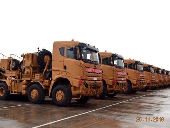 Askeri Araçlar Hidrolik Halat Tamburu