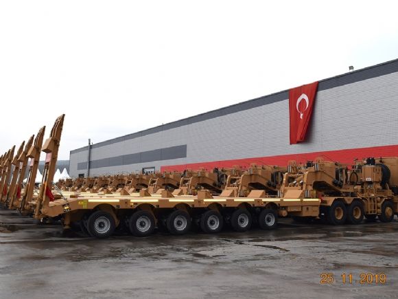 Askeri Araçlar Hidrolik Halat Tamburu