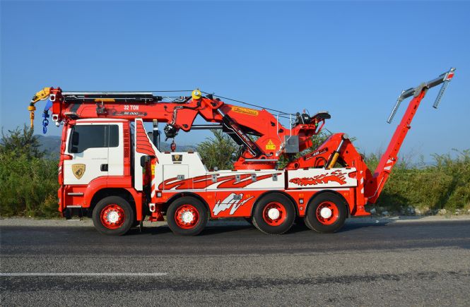 Ağır Kurtarma Aracı Halat Tamburu