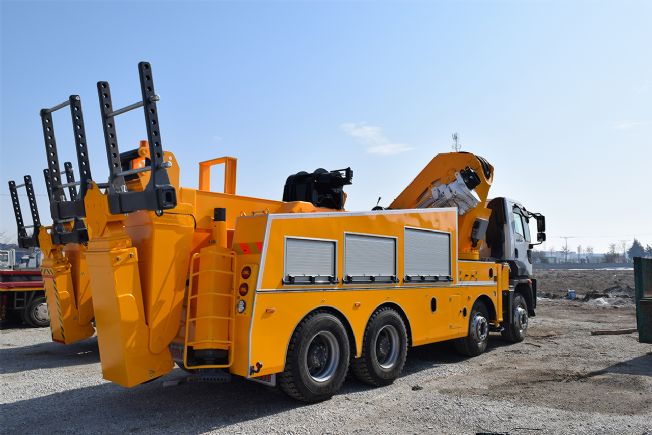 Kurtarma Aracı Halat Tamburu