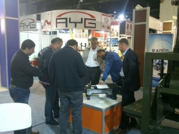 ARÜSDER 2013 Hidrolik Halat Tamburu Fuarı