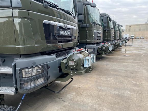 Askeri Hidrolik Vinç