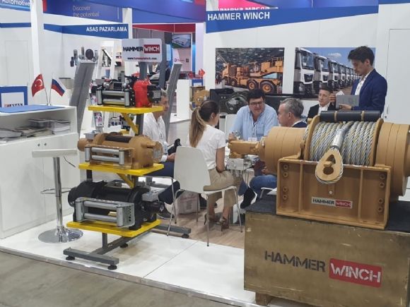 Comtrans Hidrolik Halat Tamburu Fuarı