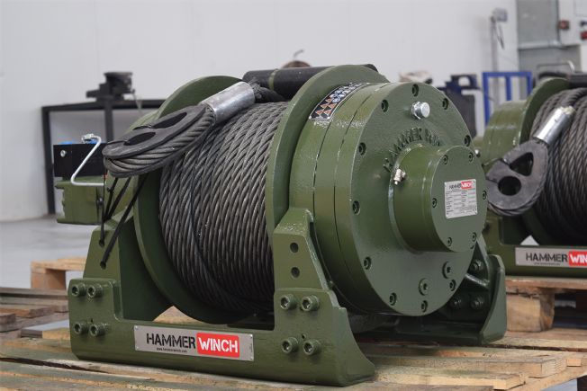 20 Ton Kapasiteli Hidrolik Halat Tamburu