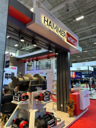 Askeri Araçlar Hidrolik Halat Tamburu