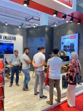 IDEF 2023 Hidrolik Halat Tamburu Fuarı