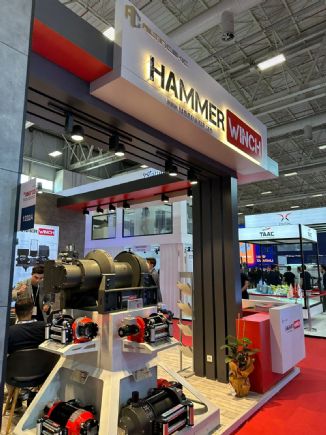 Askeri Araçlar Hidrolik Halat Tamburu