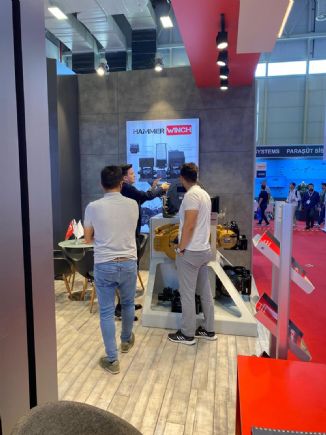 Askeri Araçlar Hidrolik Halat Tamburu