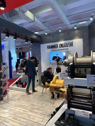 Askeri Araçlar Hidrolik Halat Tamburu