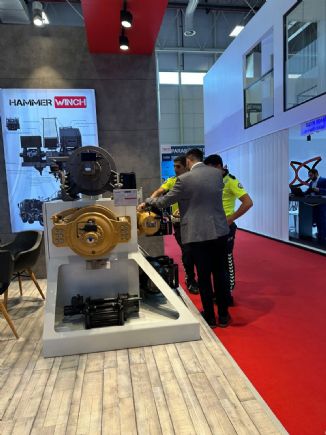 IDEF 2023 Hidrolik Halat Tamburu Fuarı