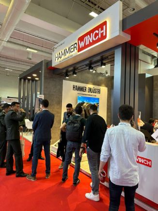 IDEF 2023 Hidrolik Halat Tamburu Fuarı