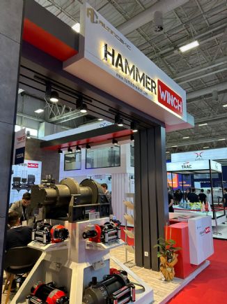 Askeri Araçlar Hidrolik Halat Tamburu