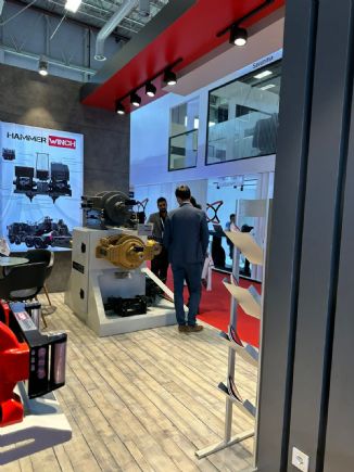 IDEF 2023 Hidrolik Halat Tamburu Fuarı