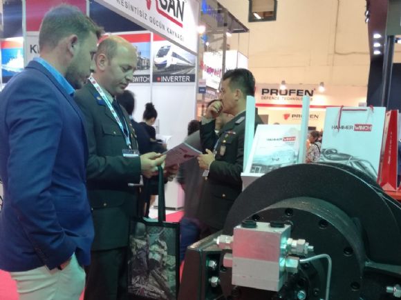 İDEF 13 Hidrolik Halat Tamburu Fuarı