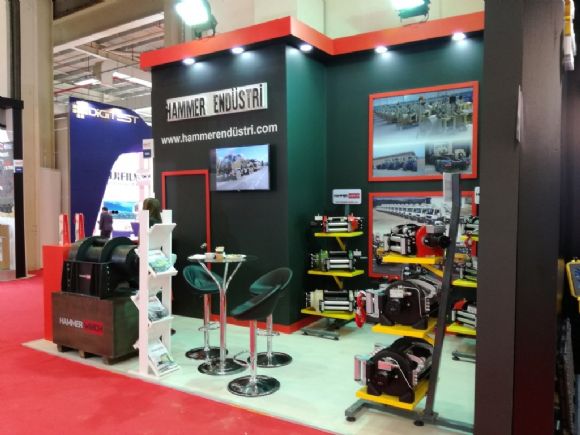 İDEF 13 Hidrolik Halat Tamburu Fuarı