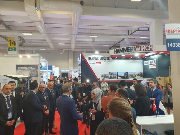 İDEF 19 Hidrolik Halat Tamburu Fuarı