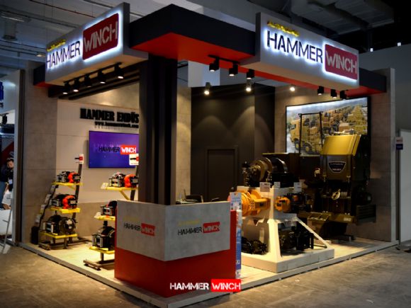 IDEF 21 Hidrolik Halat Tamburu Fuarı