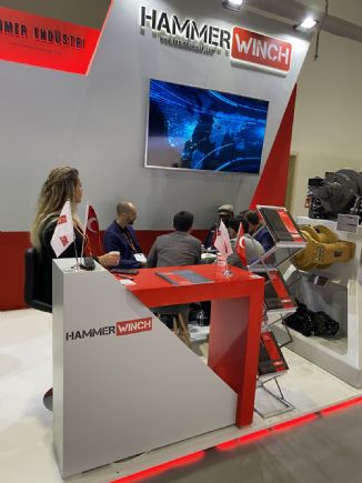 IDEX 2023 Hidrolik Halat Tamburu Fuarı