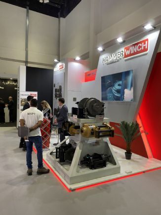 IDEX 2023 Hidrolik Halat Tamburu Fuarı