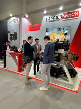 IDEX 2023 Hidrolik Halat Tamburu Fuarı