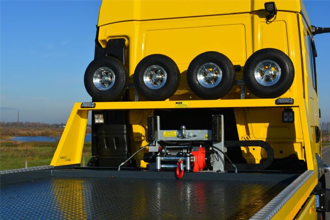 Yol Yardım Aracı Hidrolik Halat Tamburu